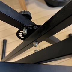 【お譲りします】折りたたみ式　電子ピアノ台の画像