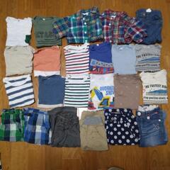男の子半袖、ハーフパンツ120の画像