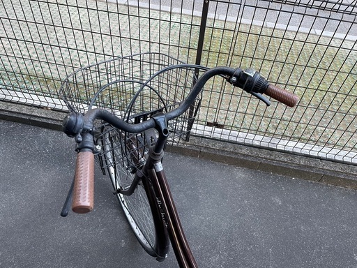 【美品✨/即日受渡可】自転車 26インチ　茶色 シティサイクル 