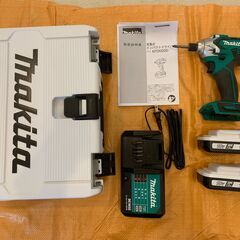 ［お取引相手決定］マキタ(Makita) 充電式インパクトドライバ 18V2Ah バッテリ2本・充電器・ケース付 MTD002D