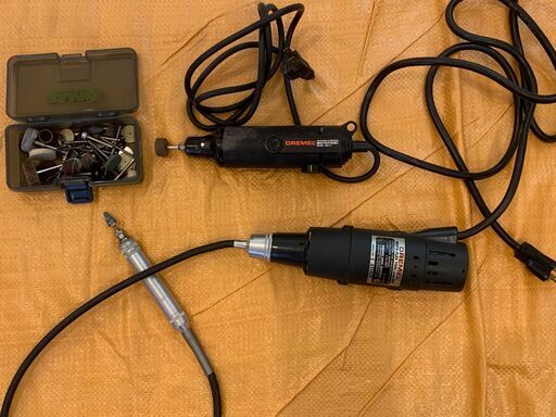［お相手決定］DREMEL（ドレメル）モデル 380-6と232 ＋ 取替用パーツ各種