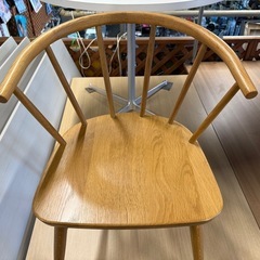 無印良品 オーク材 アームチェア 丸脚MUJI 良品計画 (くらや