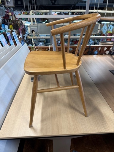 無印良品 オーク材 アームチェア 丸脚MUJI 良品計画 (くらや