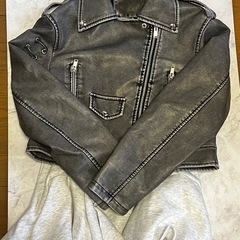 SHEIN ライダースジャケット スウェットスカート