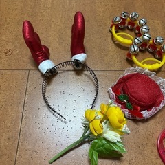 クリスマス、パーティーの小物グッズの画像