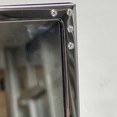 ☆値下げ☆ロ2501-495 SWAROVSKI 置き鏡 シルバー 汚れありの画像