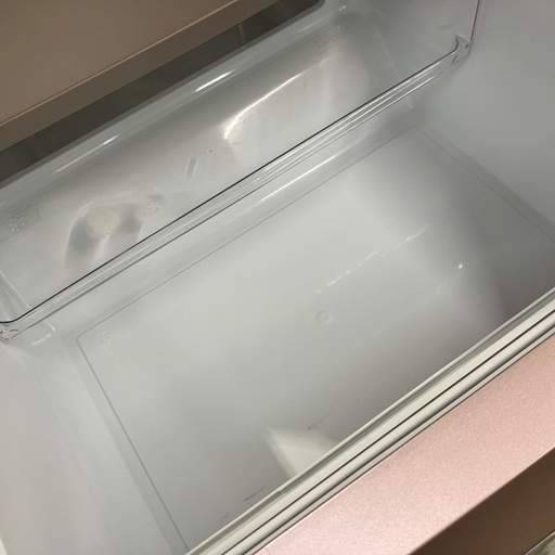 【店頭決済】ミツビシ 3ドア冷蔵庫 18年製 MR-C34C-P 横浜