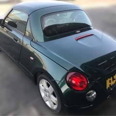 期間限定‼️希少コペンオープンカー車検8年2月　オートマ　ファーストアニバーサリーエディション　更にタンレザーエディションの画像