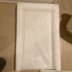 ベビーバスとIKEAのベビーマットの画像