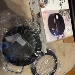 ニトリ　天ぷら鍋の画像