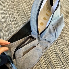 【美品】グレー ヒップシート クッション付きの画像