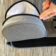 【美品】グレー ヒップシート クッション付きの画像