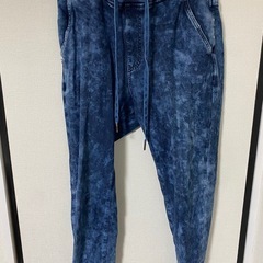 EDWIN FLE ES738 ジョガーパンツ　デニム　スウェット
の画像