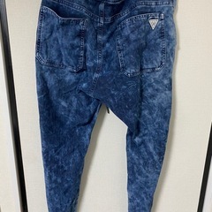 EDWIN FLE ES738 ジョガーパンツ　デニム　スウェット
の画像