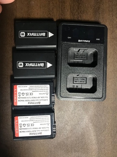 アクセサリー NP-FW50 7.2V 2000mAh