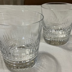 バカラ　ロックグラス2個セット
