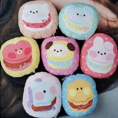 BTS Sweetie BT21 minini プリントクッショ...