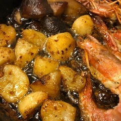 アヒージョで食べると超美味い😋無農薬栽培　　　　菊芋の画像