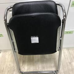 値下げ【松本市引き取り限定】KOKUYO折り畳み椅子（黒）2,000円/１個の画像