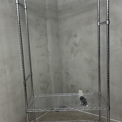 アイリスオーヤマ メタルラック ワードローブ キャスター付き 幅...