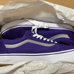 未使用品　VANS OLDSKOOL パープル28cmの画像