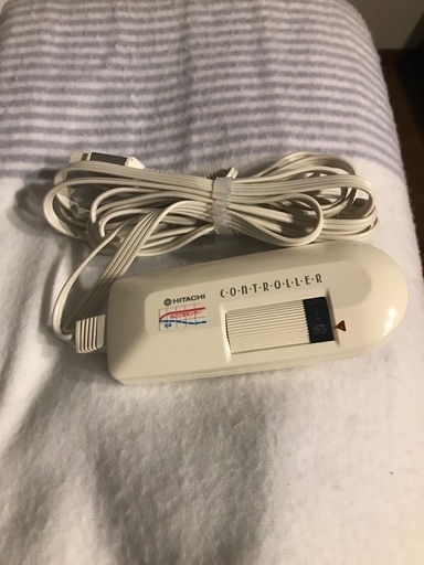 電気毛布　ほぼ未使用　いただきものを畳んで保存のみ