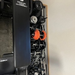 ファイティングロード他　総重量100超　筋トレセットの画像