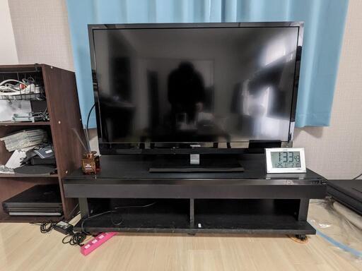 TOSHIBA REGZA 46インチ テレビ TV テレビ台