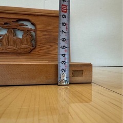 欄間　インテリア　和風　レトロ　家具の画像