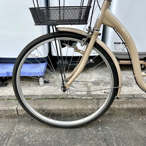 【売約済み】【池上店】自転車 シティサイクル 26インチ CARG  ママチャリ かご付き シティバイク チャリ