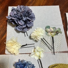 中古★成人式🌸髪飾りの画像