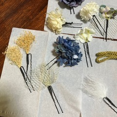 中古★成人式🌸髪飾りの画像