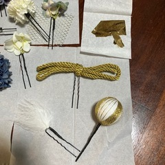 中古★成人式🌸髪飾りの画像