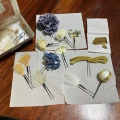 中古★成人式🌸髪飾り