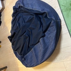 無印　ビーズクッション
