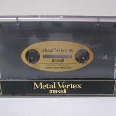 G∝112 カセットテープ マクセル Metal Vertex ...
