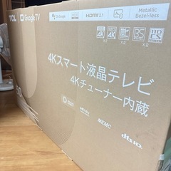 TCL   4Kスマート液晶テレビ