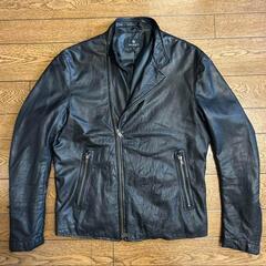 ユナイテッドアローズ　羊革　ライダースジャケット