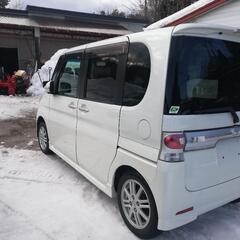 平成21年タントカスタム4 WD 車検 令和8年10月の画像