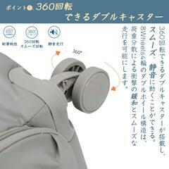 オマケ付き【新品未使用】スーツケース　ソフトキャリーケースの画像