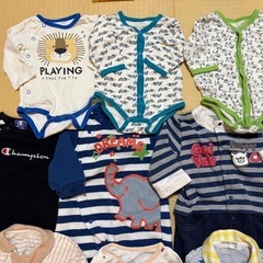 冬用ベビー服60-80まとめての画像