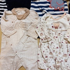 冬用ベビー服60-80まとめての画像