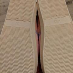 値下げ！新品☆apres les cours  スリッポンピンク18cm1491円→900円の画像