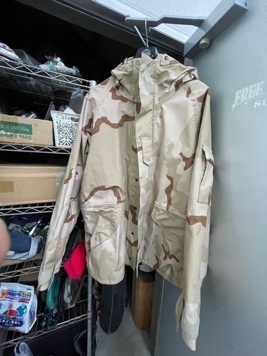 米軍　ゴアテックス レインパーカー