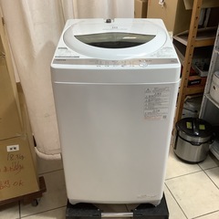 洗濯機 TOSHIBA 東芝 AW-5G9 2021年製 5kg