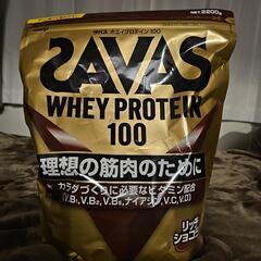 ザバス　ホエイプロテイン100　リッチショコラ味　2200ｇ