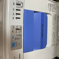 洗濯機　HITACHIの画像