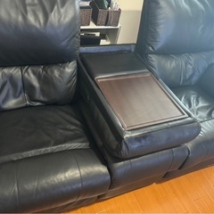 3人掛け電動ソファの画像