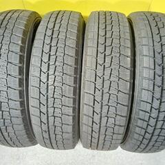 冬155/65R14 軽自動車【富山】日本製 ダンロップ N-BOX Nボックス NBOX スペーシア ワゴンR タント ムーヴ イース ウェイク キャスト DAYZ デイズ EKワゴン 中古4本の画像