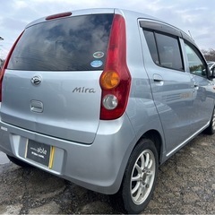 【支払総額9.8万円】激安軽自動車ミラ車検令和7年10月即日納車可能タイミングチェーン機関良好タイヤ残量ありの画像
